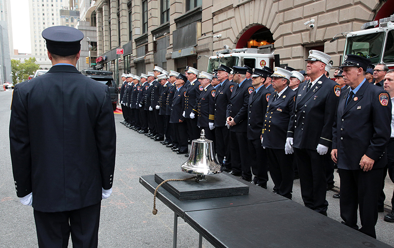 9/11 Firemen : Richard Moore : Photographer